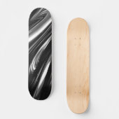 Blasen von Silbermetall Skateboard (Vorderseite)