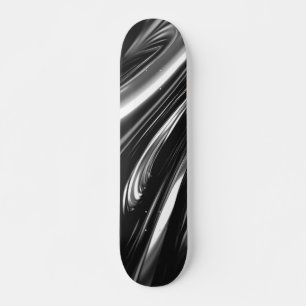 Blasen von Silbermetall Skateboard