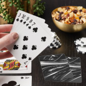 Blasen von Silbermetall Spielkarten (In Situ)