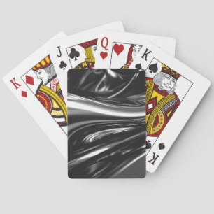 Blasen von Silbermetall Spielkarten
