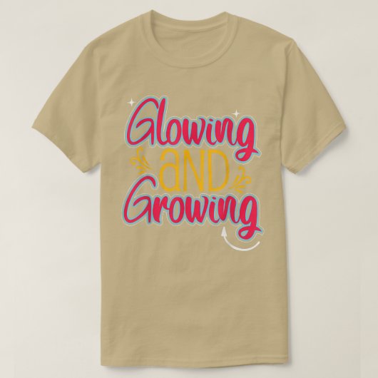 Blasen & Wachend Funny Schwanger Mommy Schwangersc T-Shirt (Design vorne)