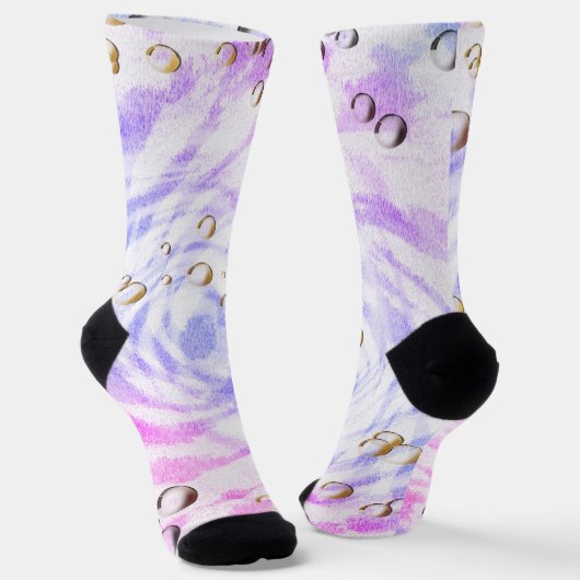 Blasen Wirbel Socken (Gewinkelt)