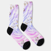 Blasen Wirbel Socken (Rechts)