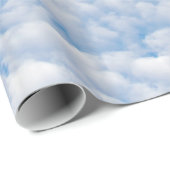 Blasen Wolken in Blue Sky Nature Foto Mammatus Geschenkpapier (Rolleneckpunkt)