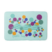 Blasen-Zeit Badematte (Vorderseite)