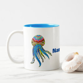 Blasen Zweifarbige Tasse