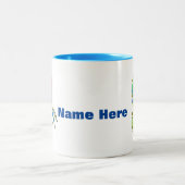 Blasen Zweifarbige Tasse (Mittel)