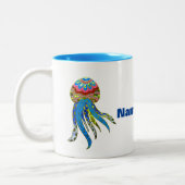 Blasen Zweifarbige Tasse (Links)