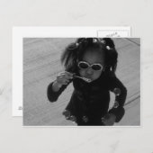 Blasenblasen Postkarte (Vorne/Hinten)