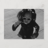 Blasenblasen Postkarte (Vorderseite)