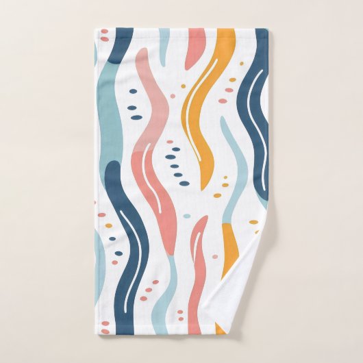 Blasendurchfluss Badhandtuch Set (Handtuch)