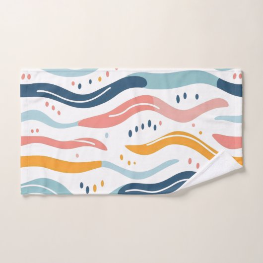 Blasendurchfluss Badhandtuch Set (Handtuch)