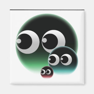 Blasenfamilie Magnet