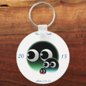 Blasenfamilie Schlüsselanhänger (Vorderseite)