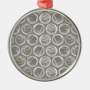 Blasenfolie Ornament Aus Metall