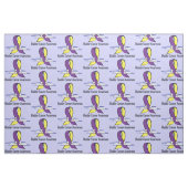 Blasenkrebs-Bewusstseinsschwächen Stoff (Fat Quarter (45,7 x 55,9 cm))