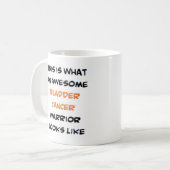Blasenkrebs-Krieger, phantastisch Kaffeetasse (Vorderseite Links)