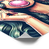 Blasenkunstkunst Poster (Ecke)