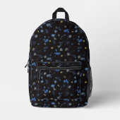 Blasenmuster Bedruckter Rucksack (Vorderseite)