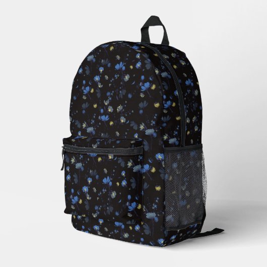 Blasenmuster Bedruckter Rucksack (Rückseitige Ecke Rechts)