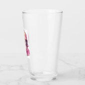 Blasenproblem-Schädel � Lustiger Gummi-Skelett Glas (Links)