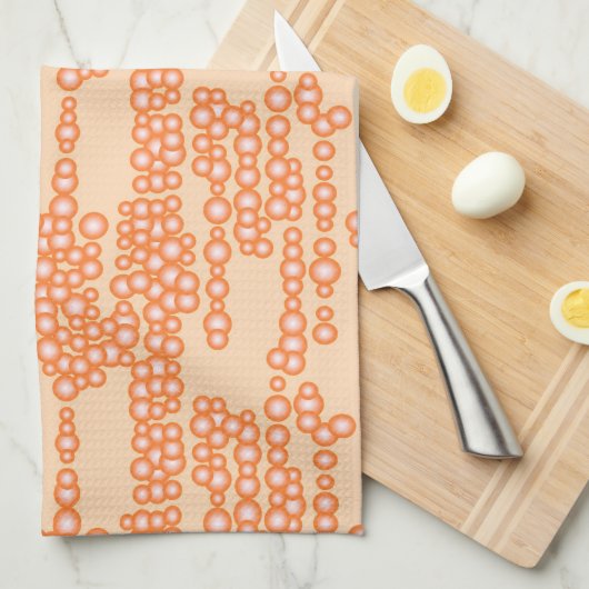 Blasenstrom, Pfirsich Küchentuch (Viertel Falte)