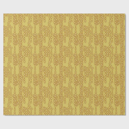 Blasenströmung Geschenkpapier (Flach)