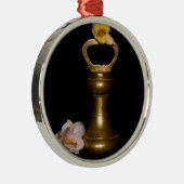 Bläserattraktion Silbernes Ornament (Rechts)