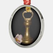 Bläserattraktion Silbernes Ornament (Links)