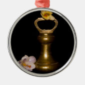 Bläserattraktion Silbernes Ornament (Vorne)