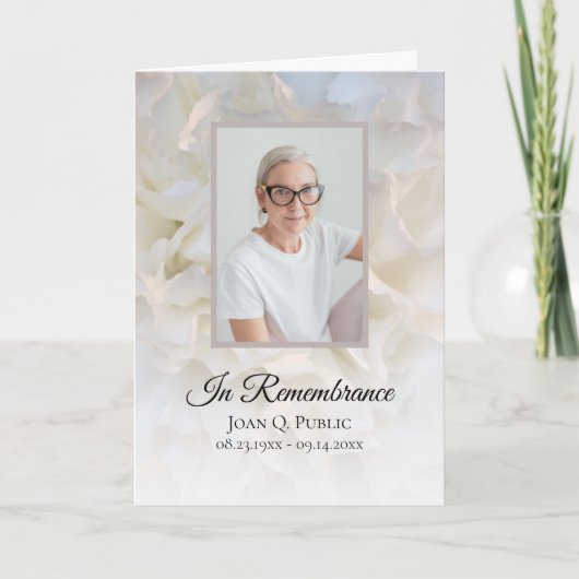 Bläserbeerservice in weißer Nelke Programm (Vorderseite)