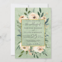 Bläserbeige Blush Rose Gold Sage Green Wedding