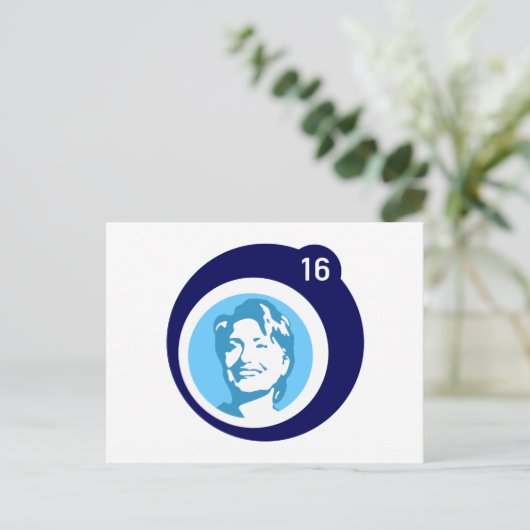 Bläserblase Postkarte (Stehend Vorderseite)