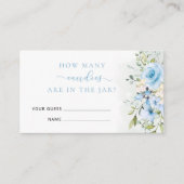 Bläserblauer Eukalyptus rächen Sie, wie viele Bonb Begleitkarte (Vorderseite)