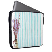 Bläserblauer Pflanze Laptopschutzhülle (Vorne Rechts)