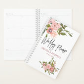 Bläserblüte und Rose Gold Hochzeitsplaner Planer (Anzeige)