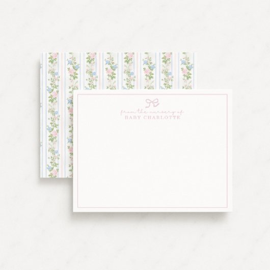 Bläserbogen-Kinderzimmer-Karte Einladung