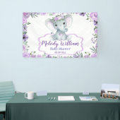 Bläserelementar Lila Schild rustikale Hintergrundd (Messeveranstaltung)