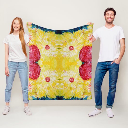 Bläserexplosion Fleecedecke (Beispiel)