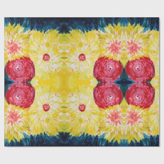 Bläserexplosion Geschenkpapier (Flach)