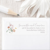 Bläserfarbene Farbe Rosa Etikett (Insitu)