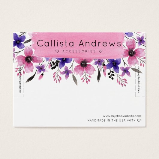 Bläserfarbene Pinselstriche (Vorderseite)