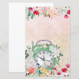Bläserfarbenuhr-Decodierung Scrapbook Papa