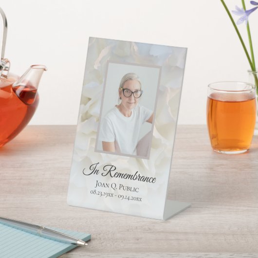 Bläserfeier zur Beerdigung des Lebens Sockelschild (In SItu)