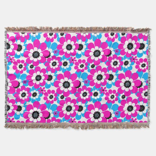 Bläserglänzende Neonmuster helle Farbe und blau Decke (Vorderseite)