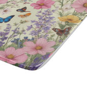 Bläserglas-Schneidplatte Schneidebrett (Ecke)