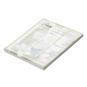 Bläsergrenzenlose universelle Tagesplanblätter Notizblock (Rotiert)