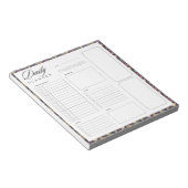 Bläsergrenzenlose universelle Tagesplanblätter Notizblock (angewinkelt)