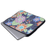 Bläsernahes Muster Frühjahr - Sommer Laptopschutzhülle (Vorne Knopf)