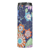 Bläsernahes Muster Frühjahr - Sommer Thermosbecher (Rückseite)